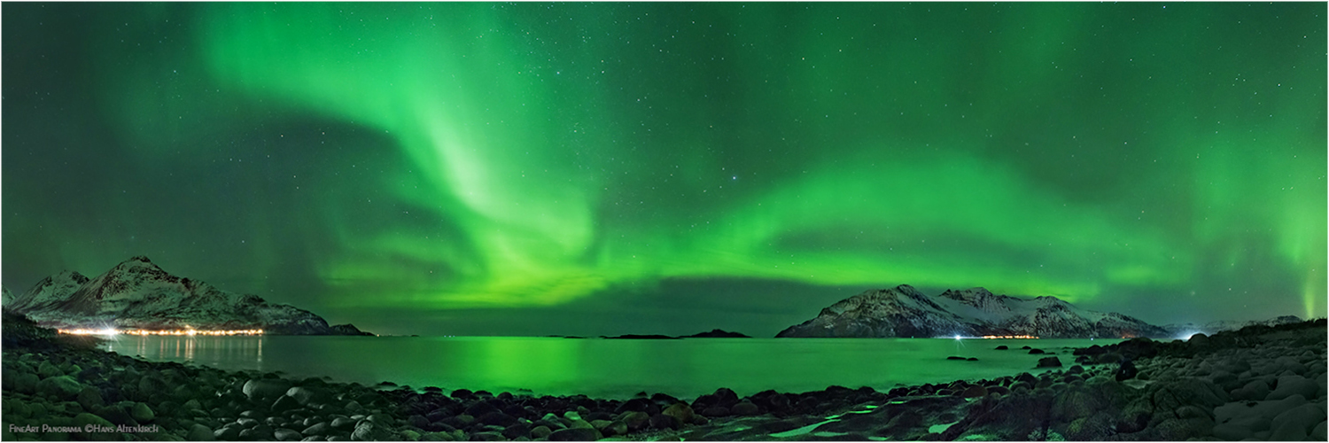 Aurora Borealis Panorama