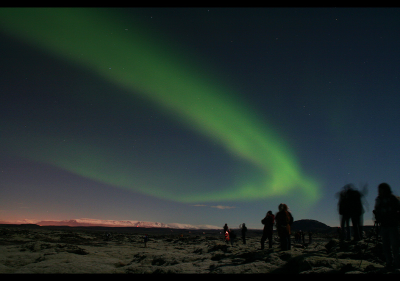 Aurora Borealis Scene