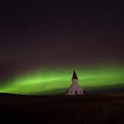 Aurora Borealis über Breiðavík