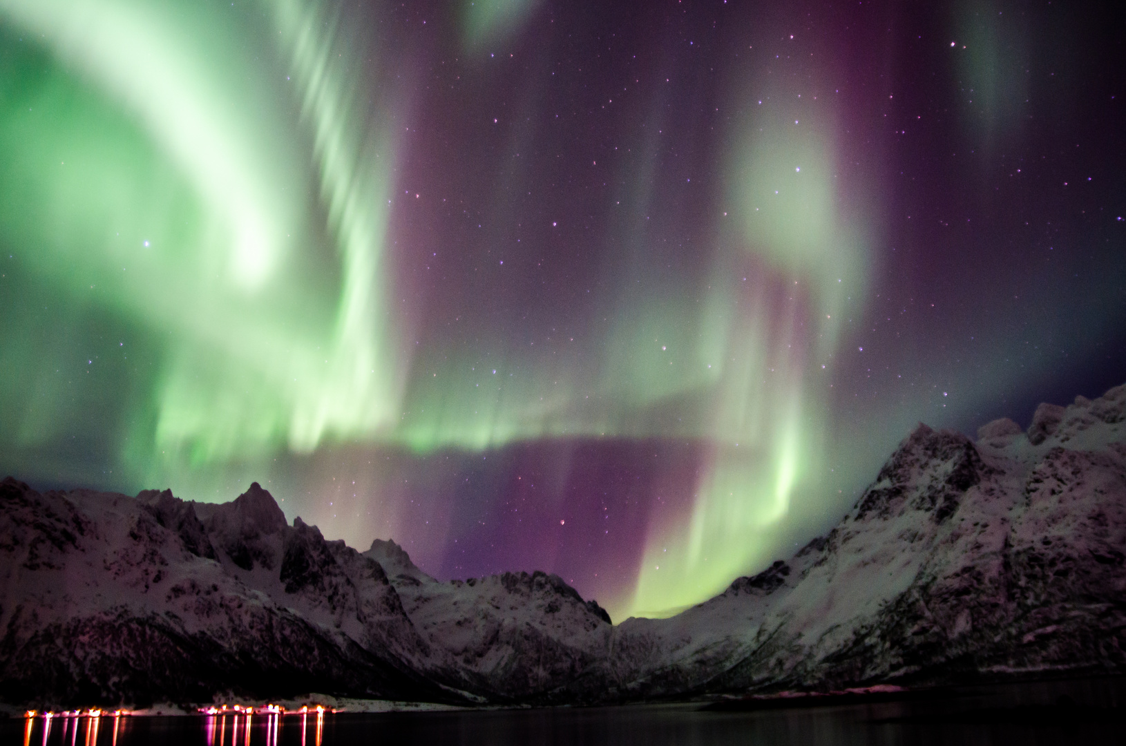 Aurora borealis über den Lofoten 2