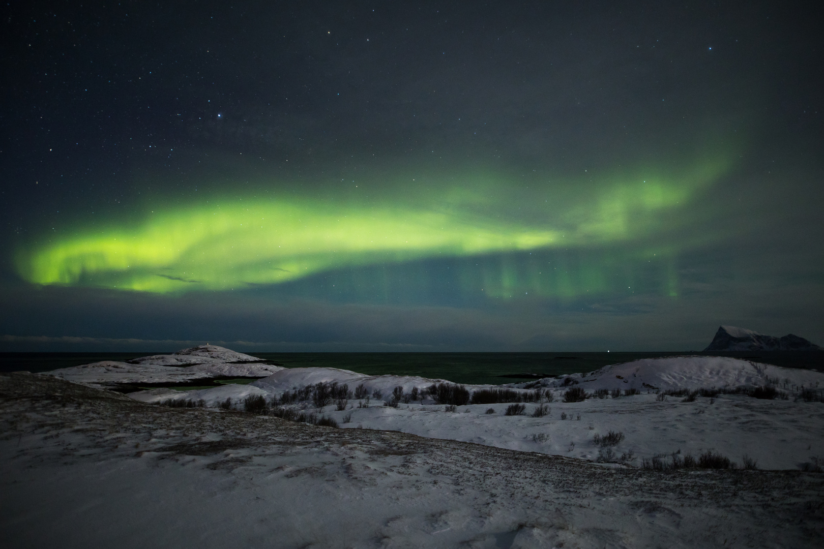 Aurora Borealis über Sommarøy