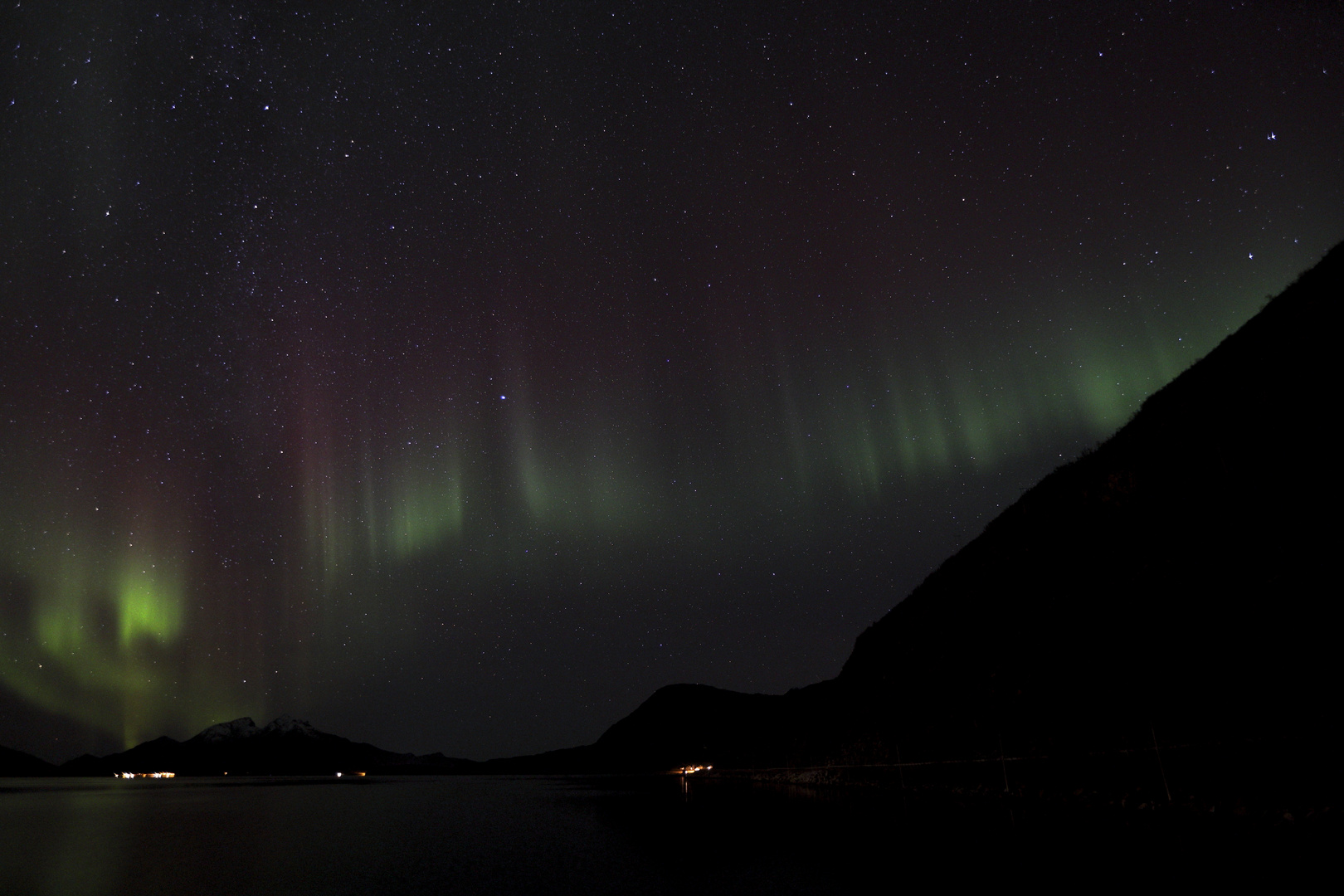 Aurora borealis über Tromsø 10