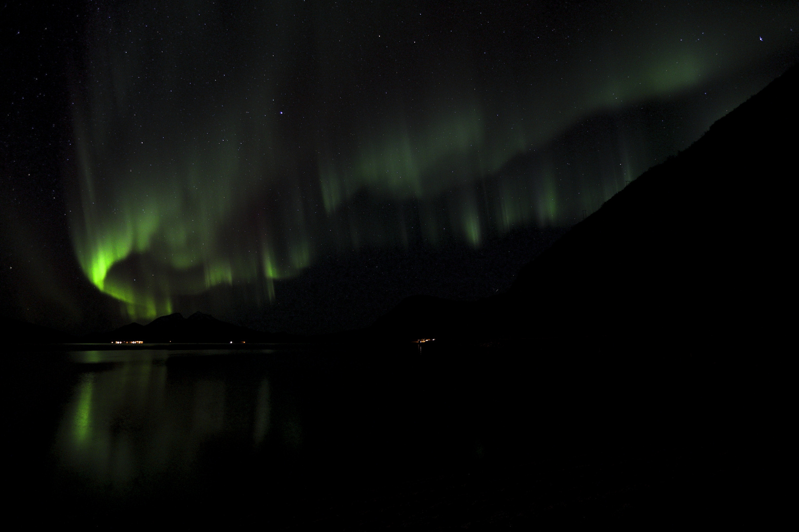 Aurora borealis über Tromsø 11