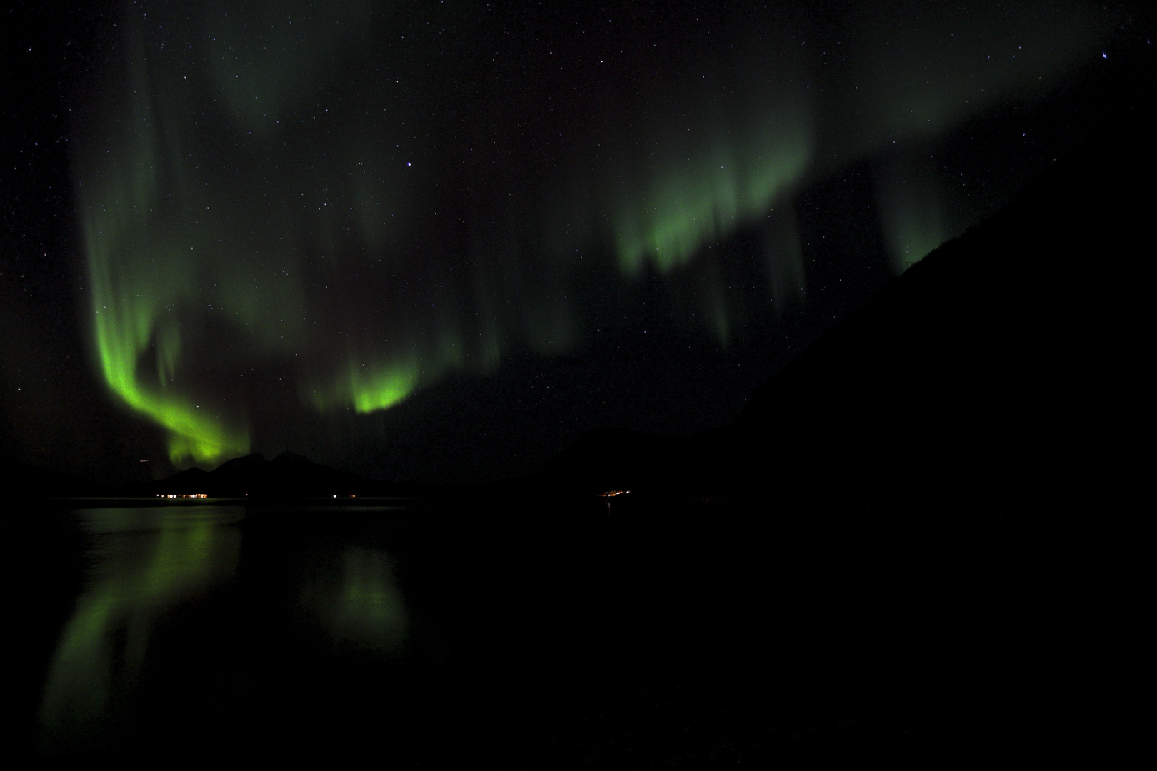 Aurora borealis über Tromsø 12