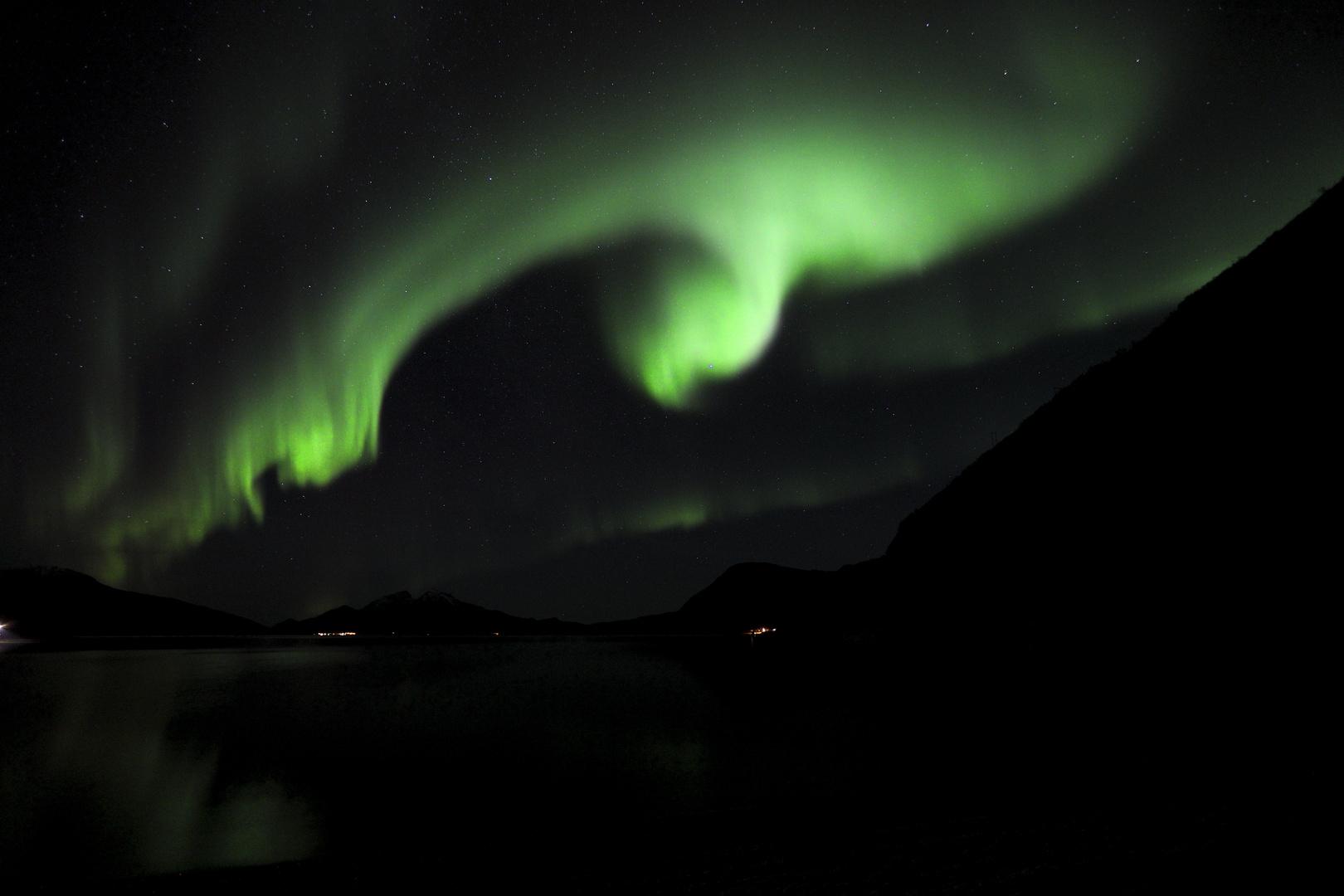 Aurora borealis über Tromsø 13