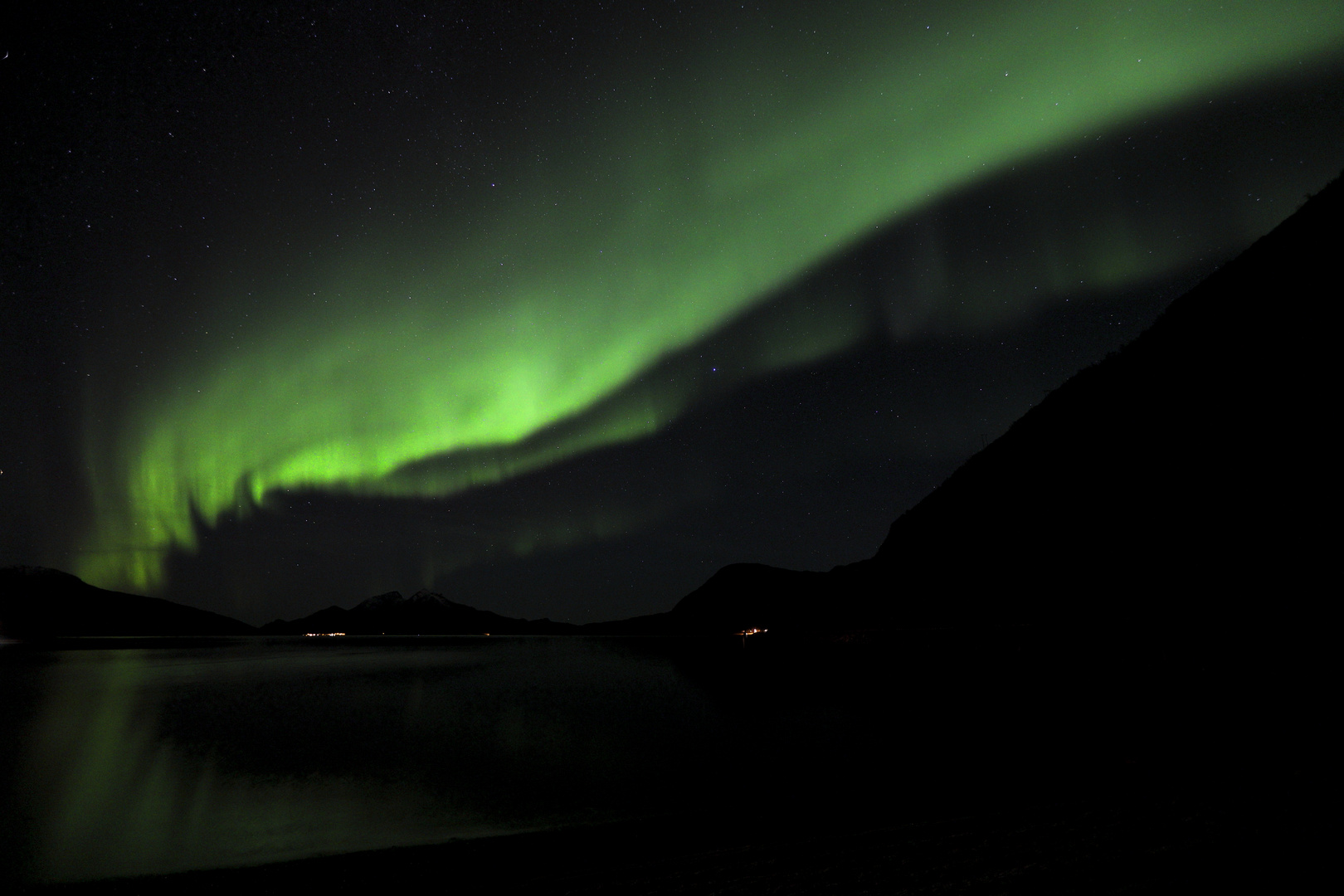 Aurora borealis über Tromsø 14