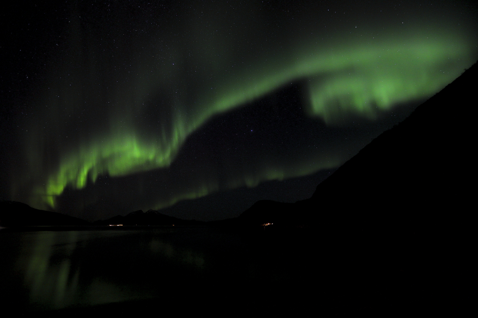 Aurora borealis über Tromsø 15