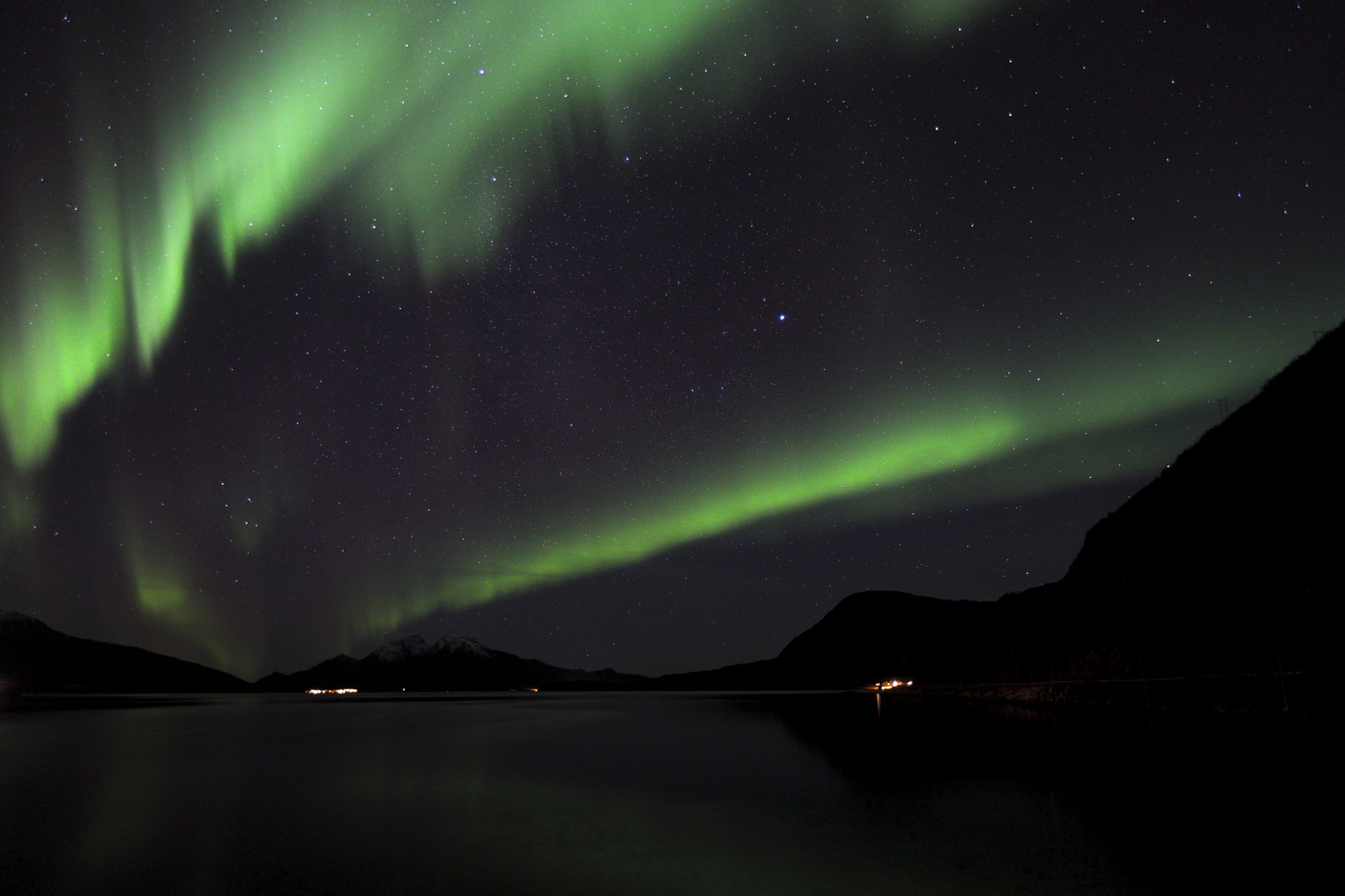 Aurora borealis über Tromsø 22