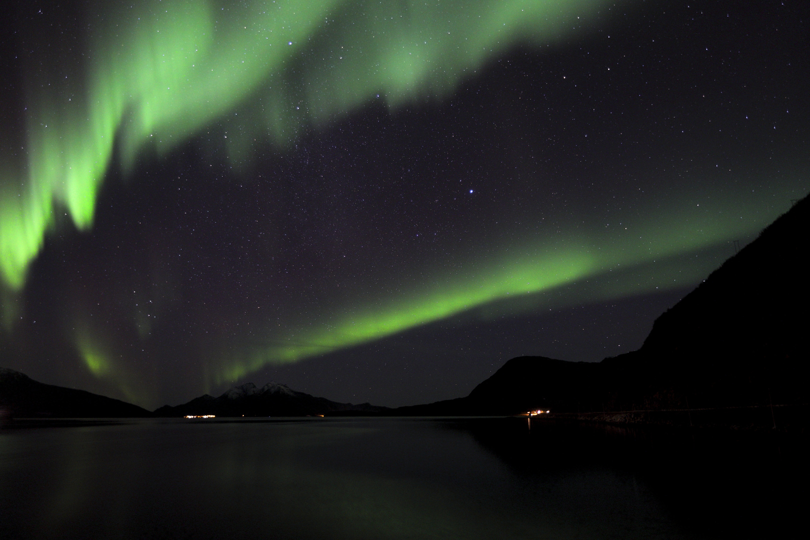 Aurora borealis über Tromsø 24