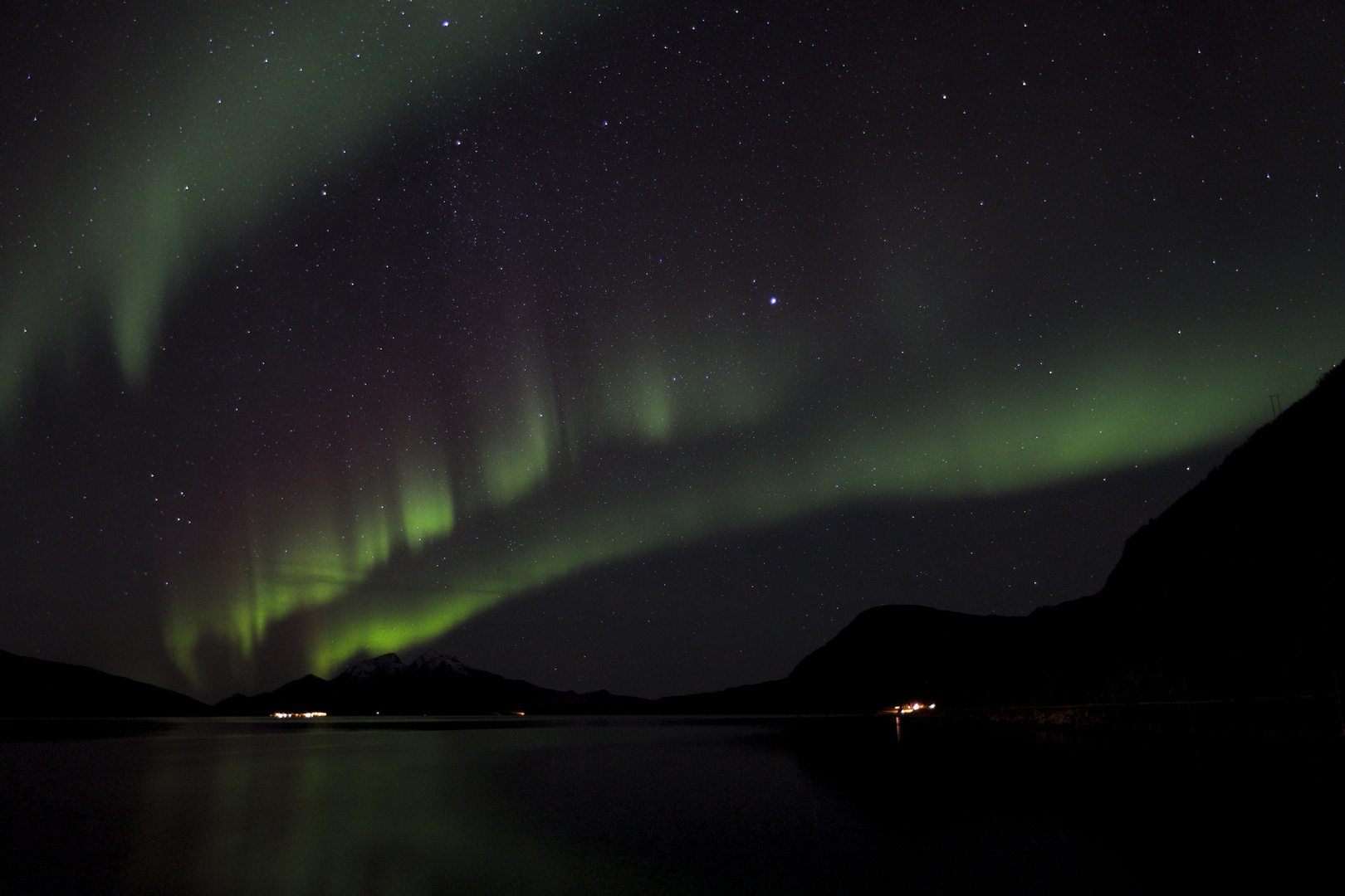 Aurora borealis über Tromsø 27