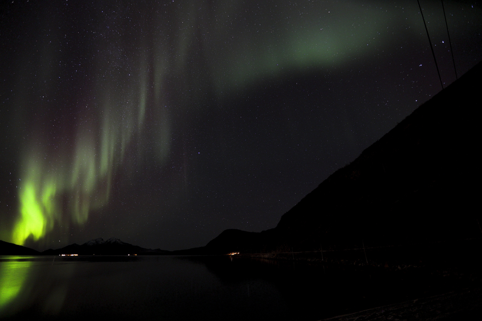 Aurora borealis über Tromsø 5