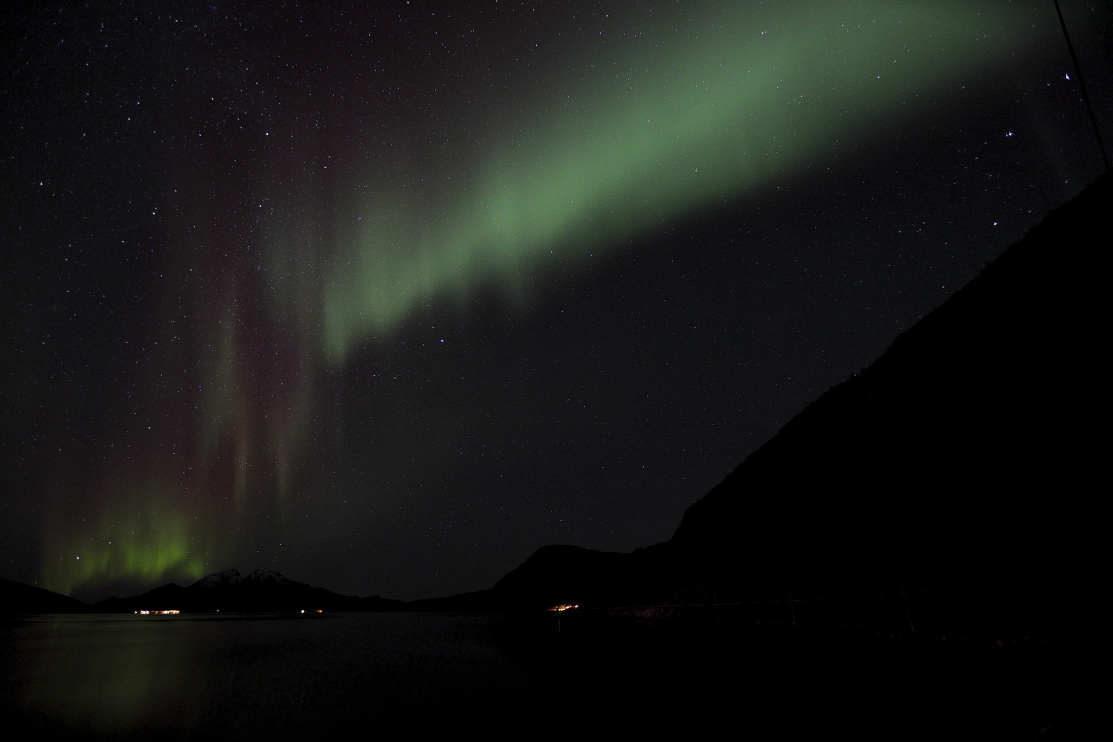 Aurora borealis über Tromsø 7