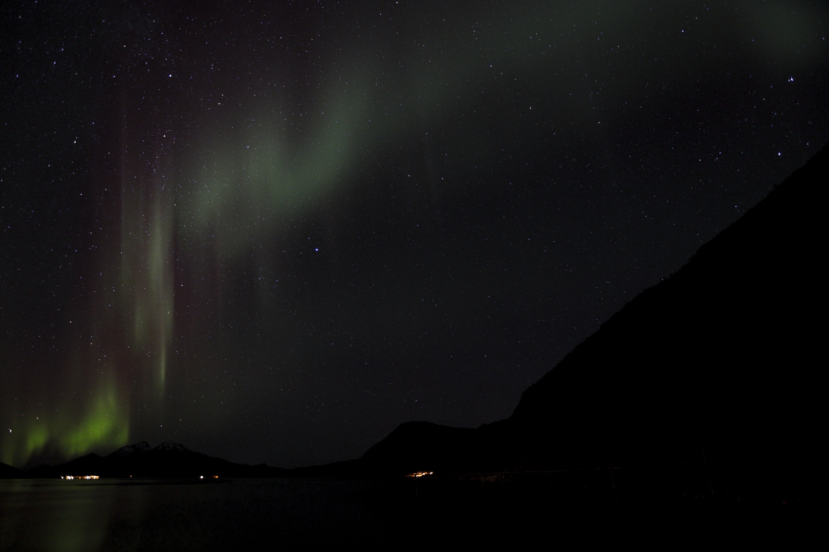 Aurora borealis über Tromsø 8
