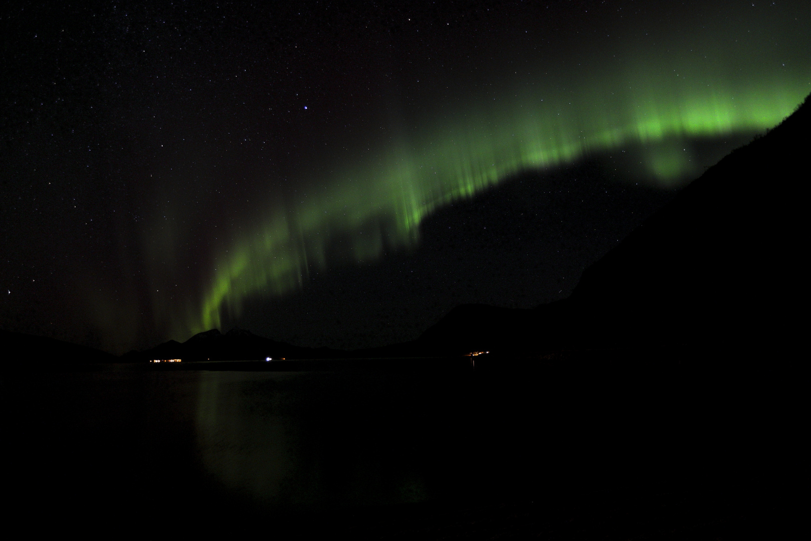 Aurora borealis über Tromsø 9