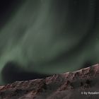 Aurora in Longyearbyen, Spitzbergen