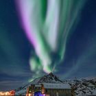 Aurora over Nyksund, vesterålen