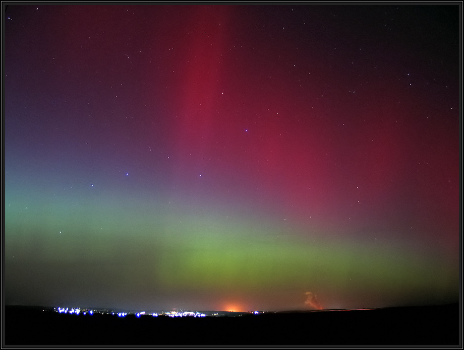 Aurora über Deutschland