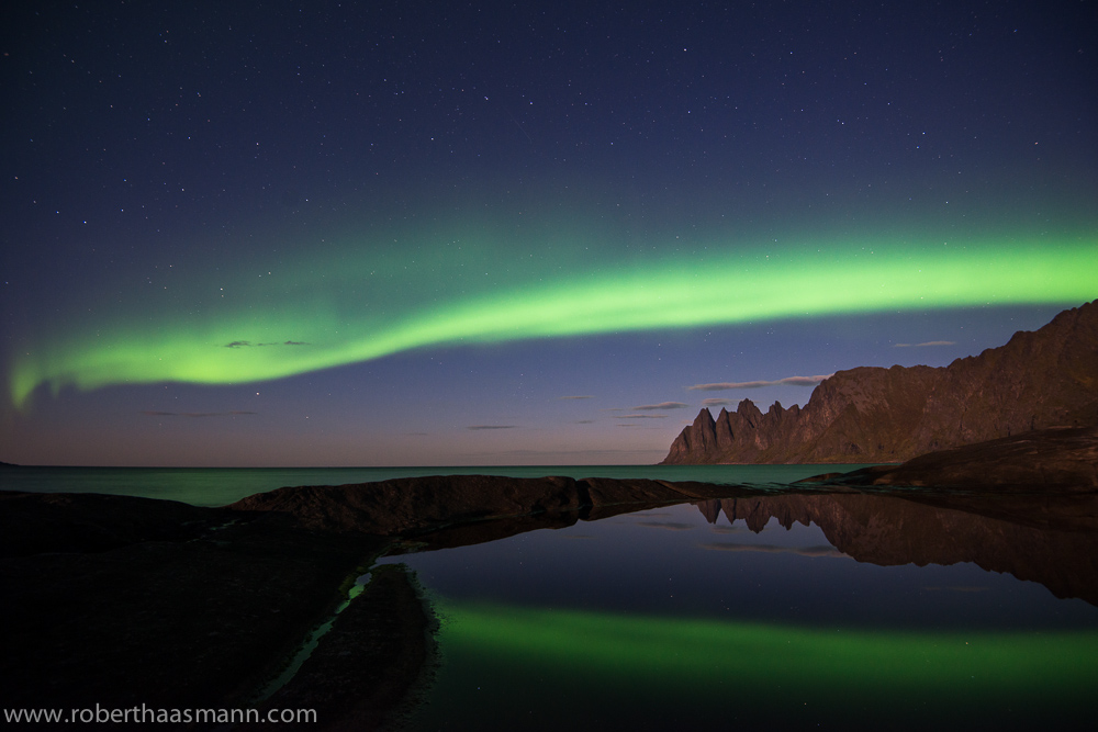 Aurora über Senja