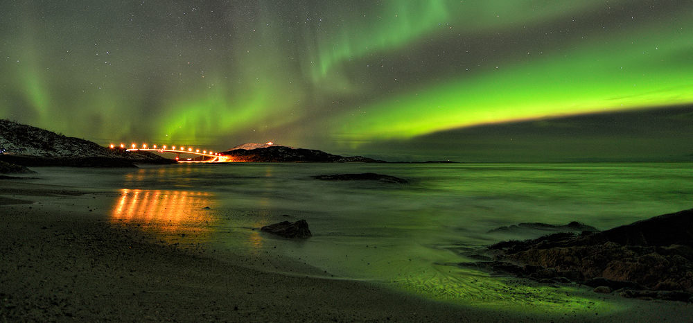 Aurora über Sommarøya III