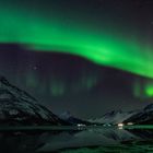 Aurorawirbel am Ullsfjord