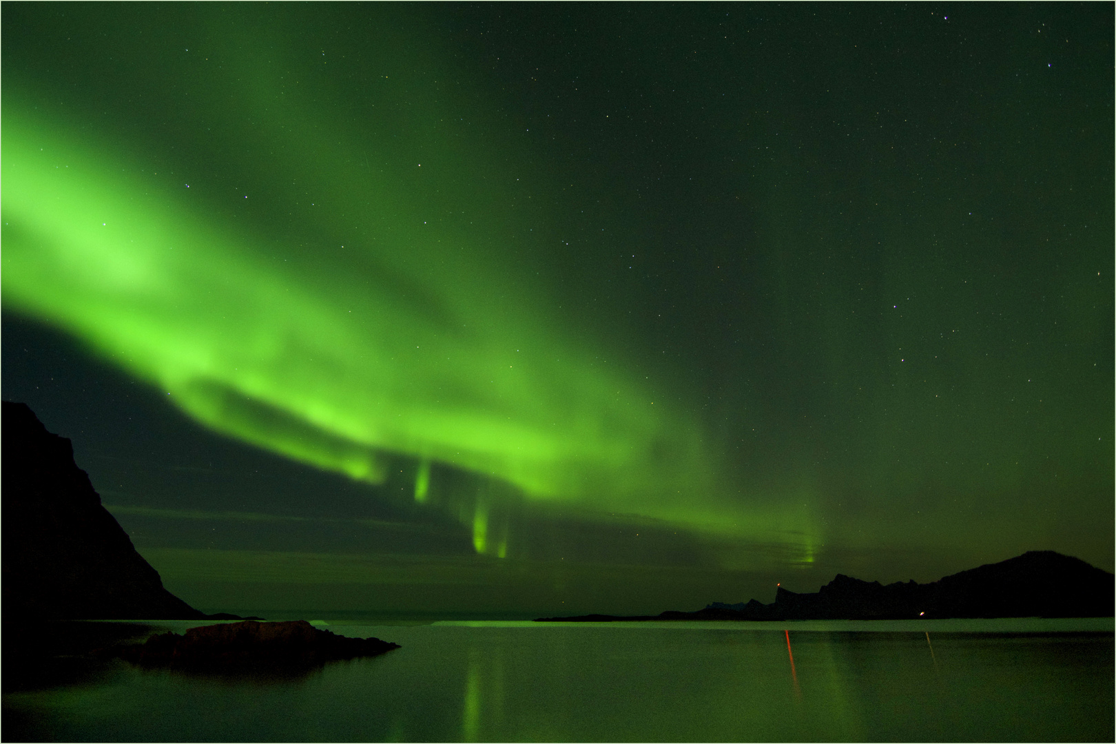 Aurore sur les Lofoten