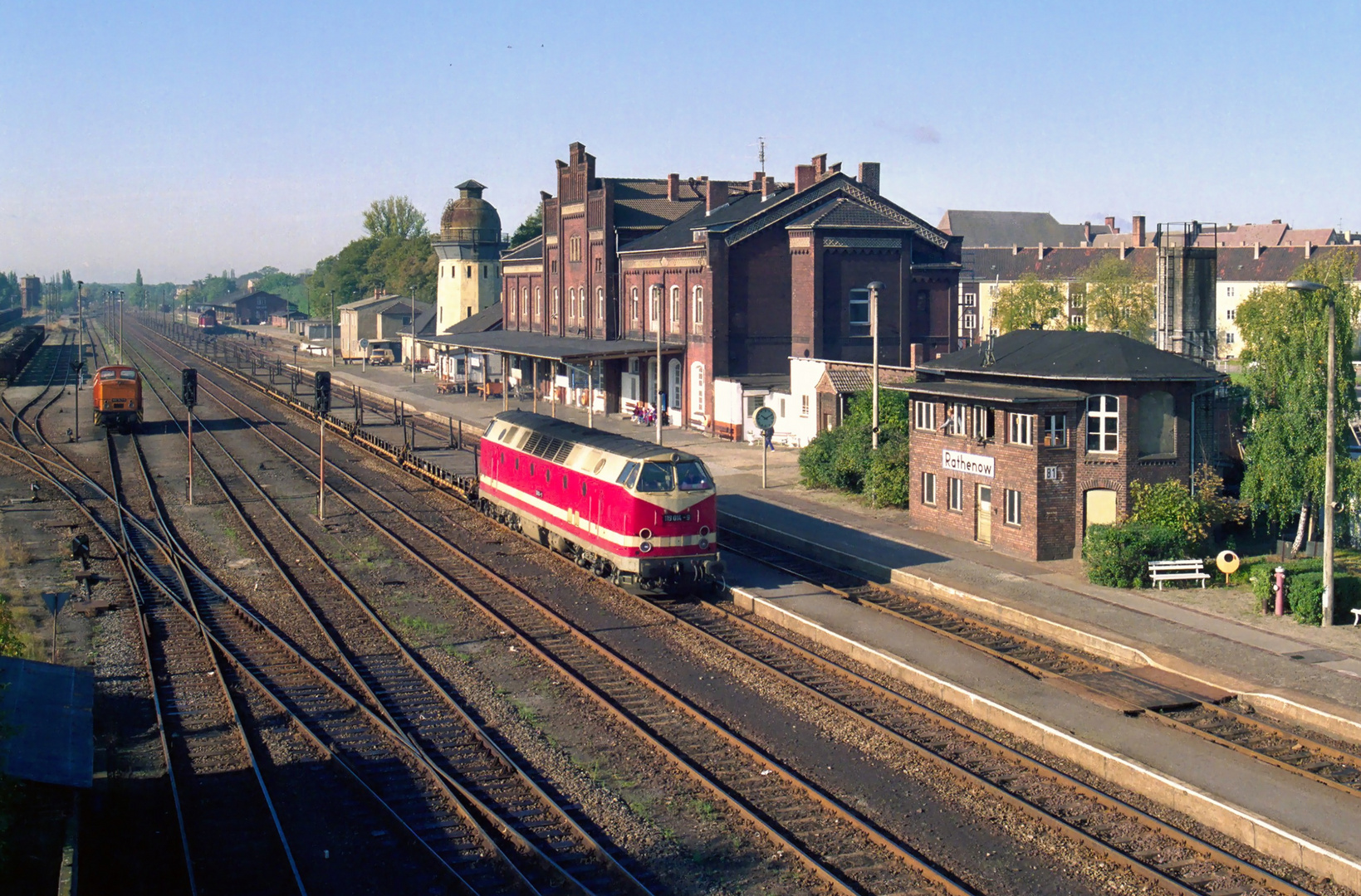 Aus dem Archiv: Bahnhof Rathenow (1)