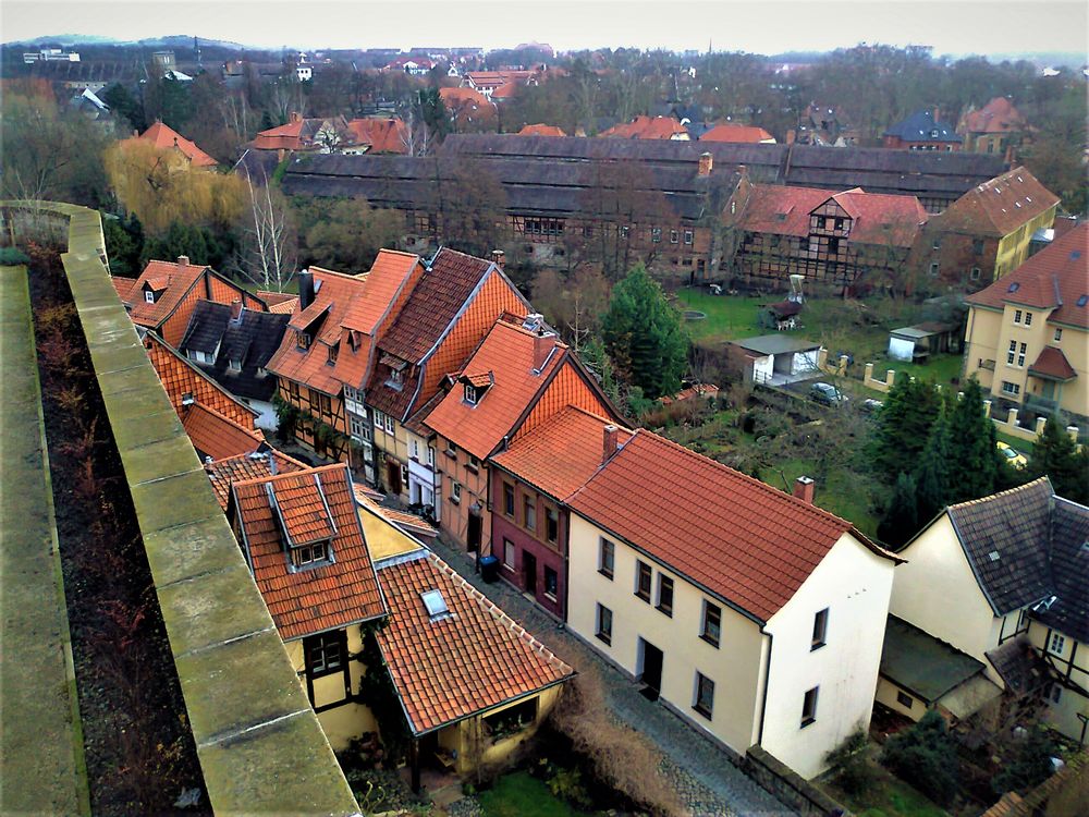 Aus dem Archiv :Quedlinburg : Dachlandschaften I