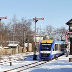 Aus dem Archiv: Thale, Bahnhofseinfahrt