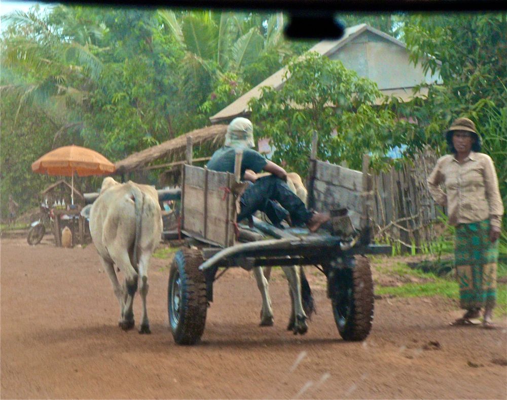 aus dem auto heraus II, cambodia 2010