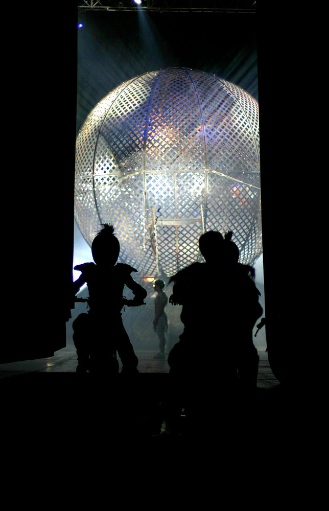 Aus dem Backstage Bereich des Circus Flic-Flac in Aachen am letzten Spieltag 04.Nov.2007