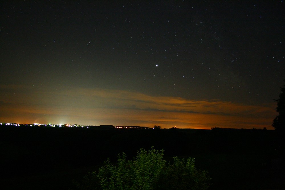 Aus dem Balkon - Aufgang des Jupiters.