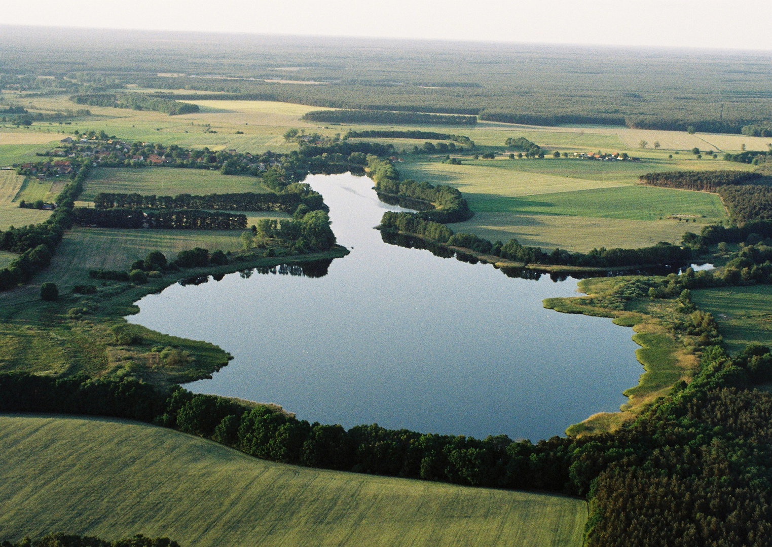 Aus dem Ballon