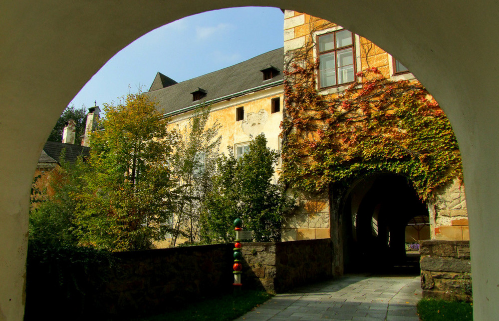 aus dem Barbakane“. . Foto & Bild europe, Österreich