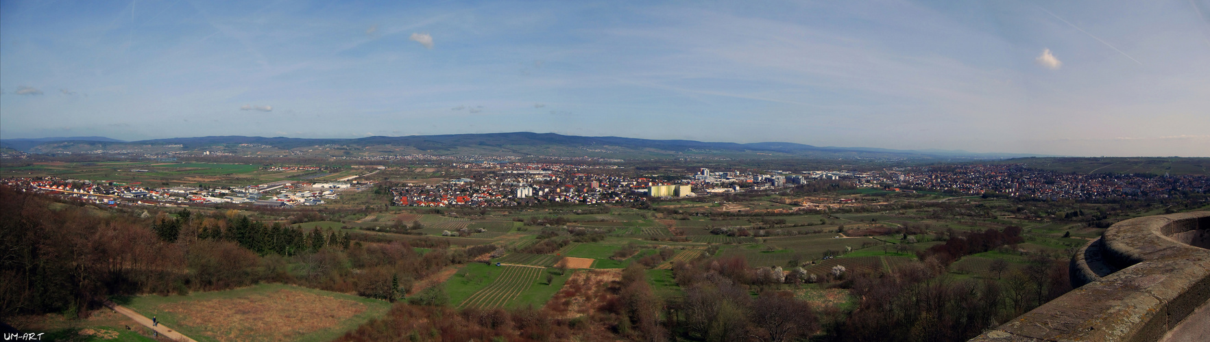 Aus dem Bismarckturm.