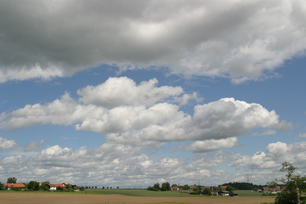 Aus dem Fenster...