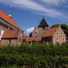 Aus dem Fenster- Blick auf Greetsiel.