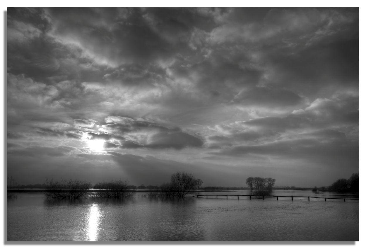 Aus dem Flussbett getreten...