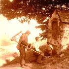 Aus dem Fotoalbum "Antweiler und Umgebung 1906" : Gebet vor Reifferscheid