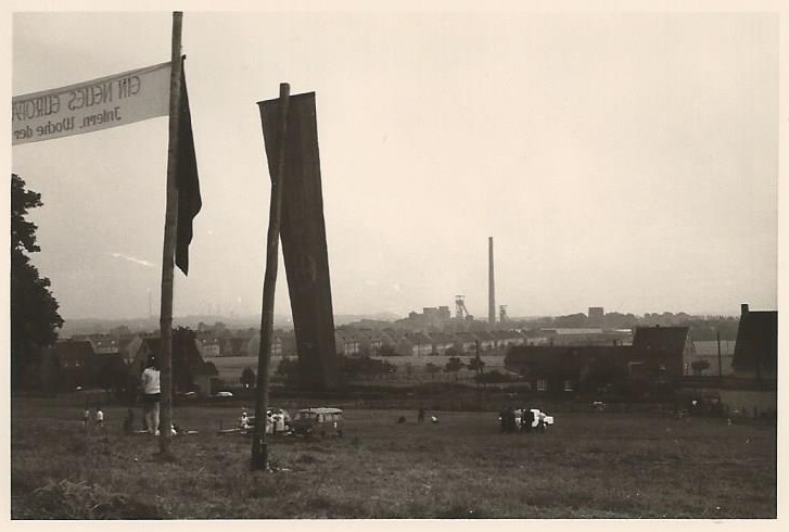 Aus dem Fotobuch meines Vaters: Zeche in Werne, in den sechziger Jahre