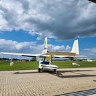 Aus dem Hangar gerollt