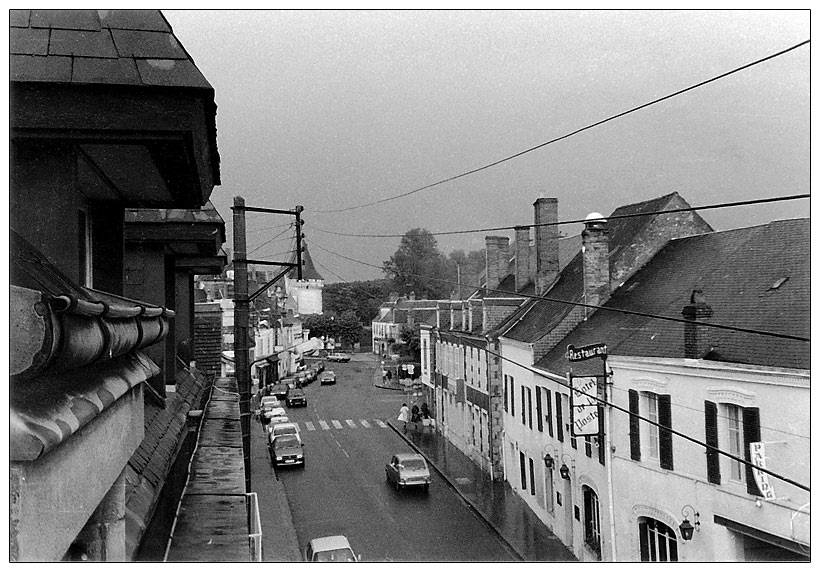 aus dem Hotelfenster