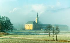 Aus dem Nebel erwacht.