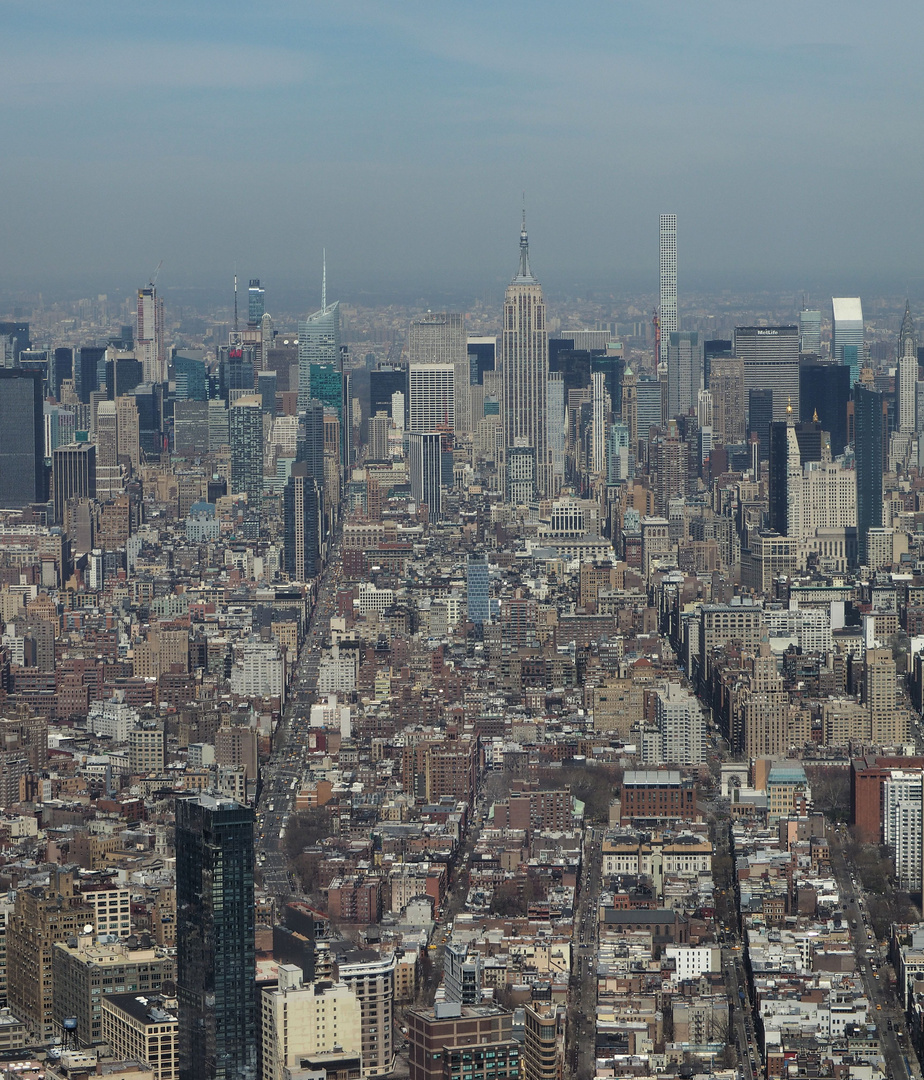 Aus dem One World Observatory aufgenommen....