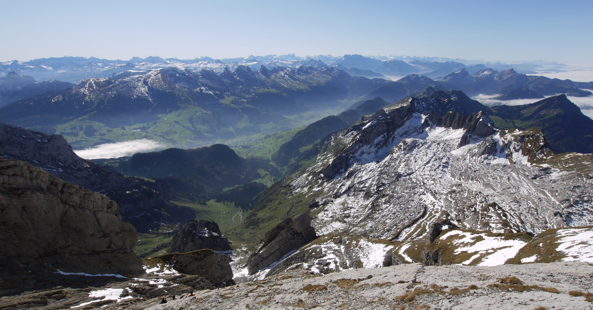 aus dem Säntis