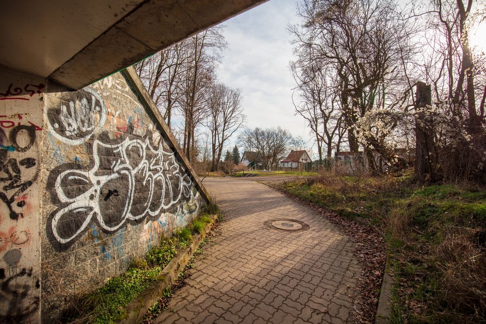 aus dem Tunnel