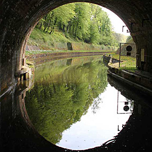 ... aus dem Tunnel g'schaut ...