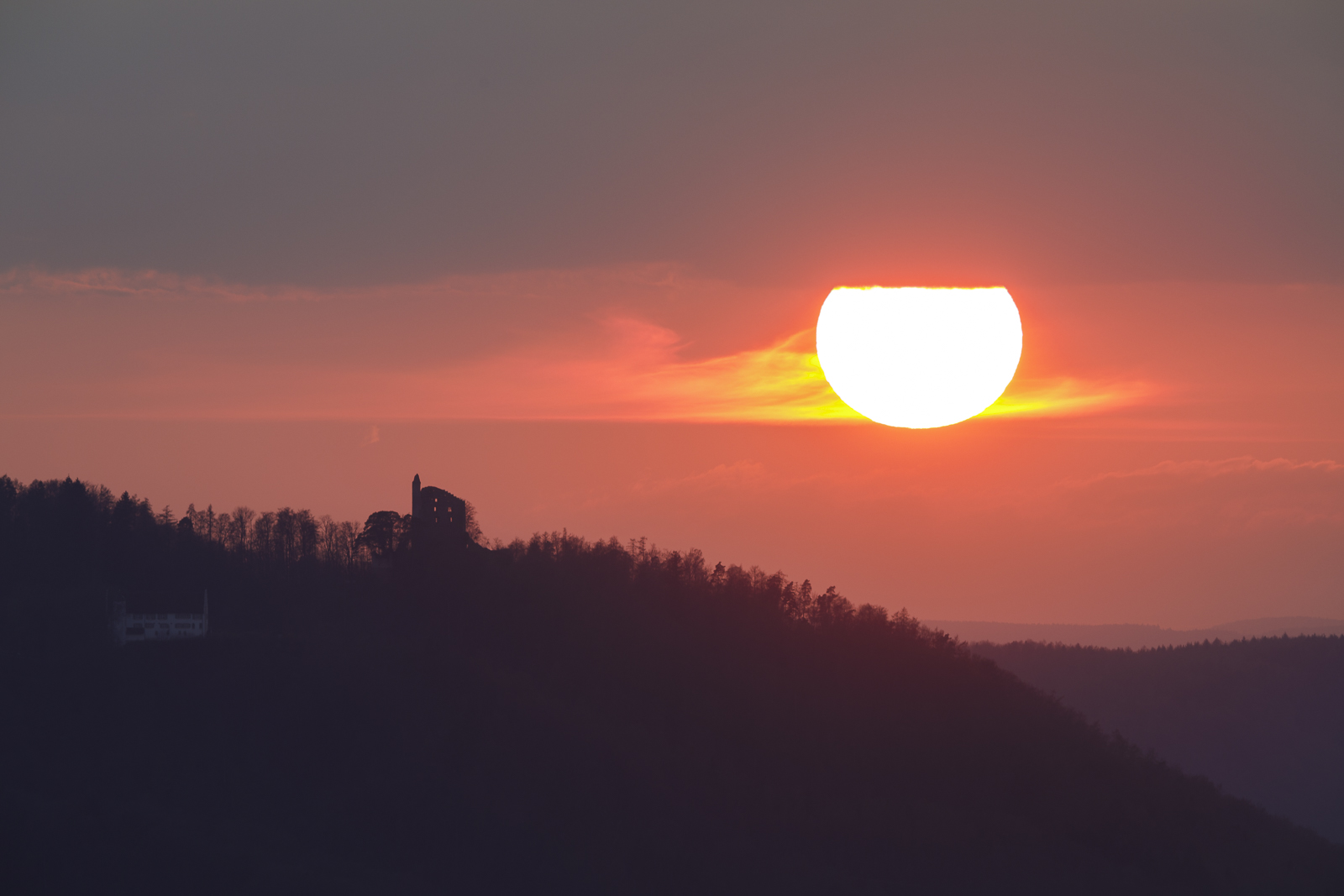 Aus dem Wolkenband