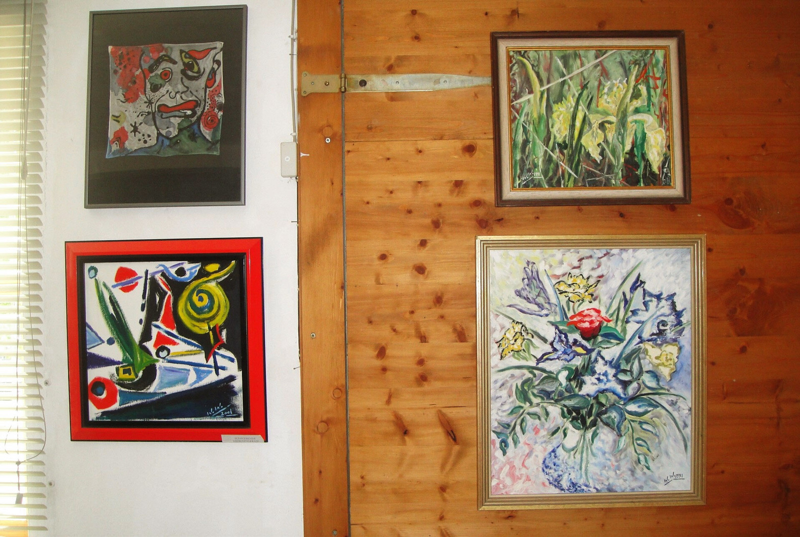 ...aus der Ausstellung in Uffing am Staffelsee in Oberbayern - 2oo9 -