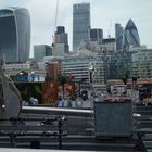 Aus der Bahn ...Skyline von London