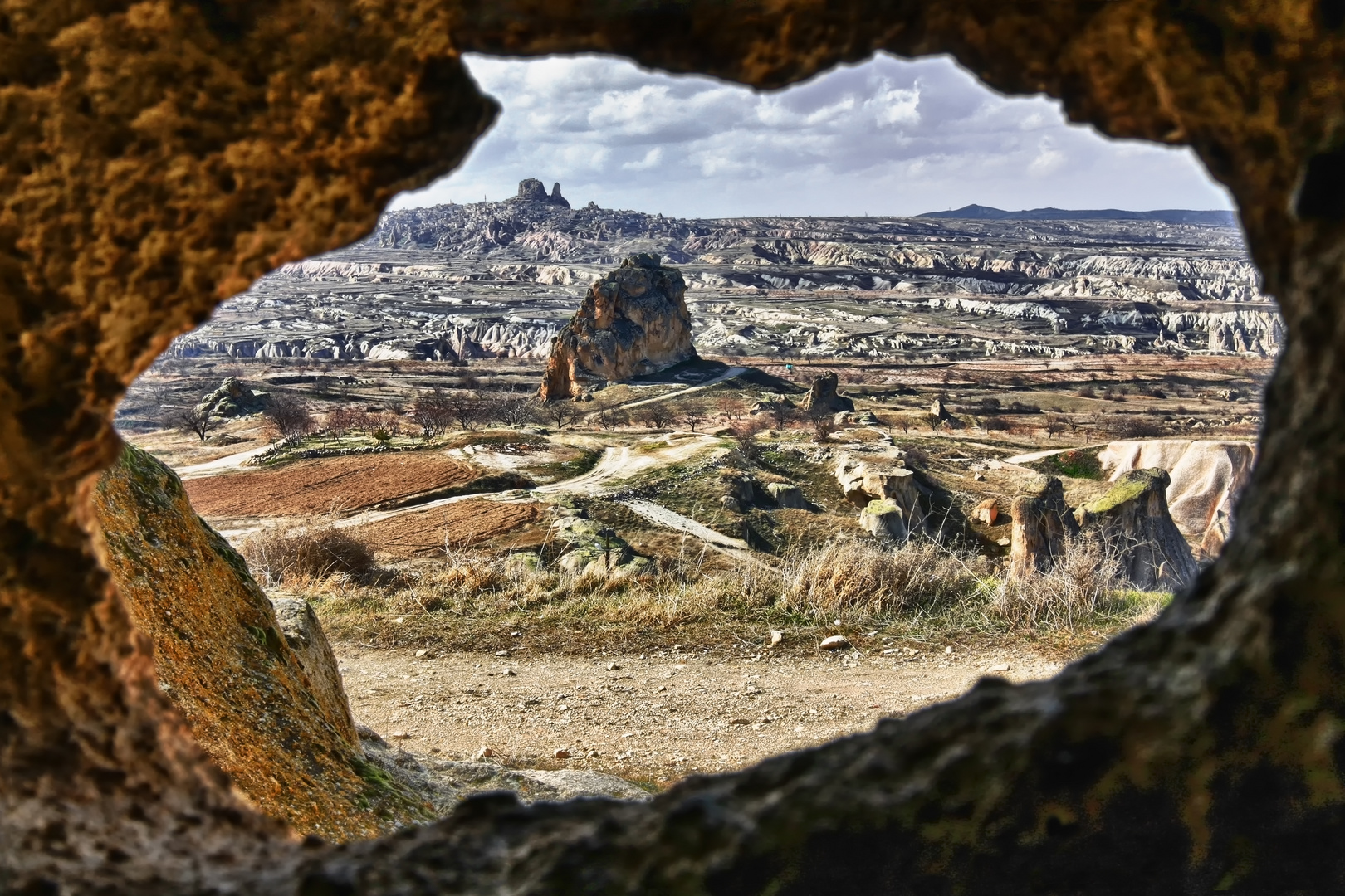 Aus der Höhle in Kappadokien